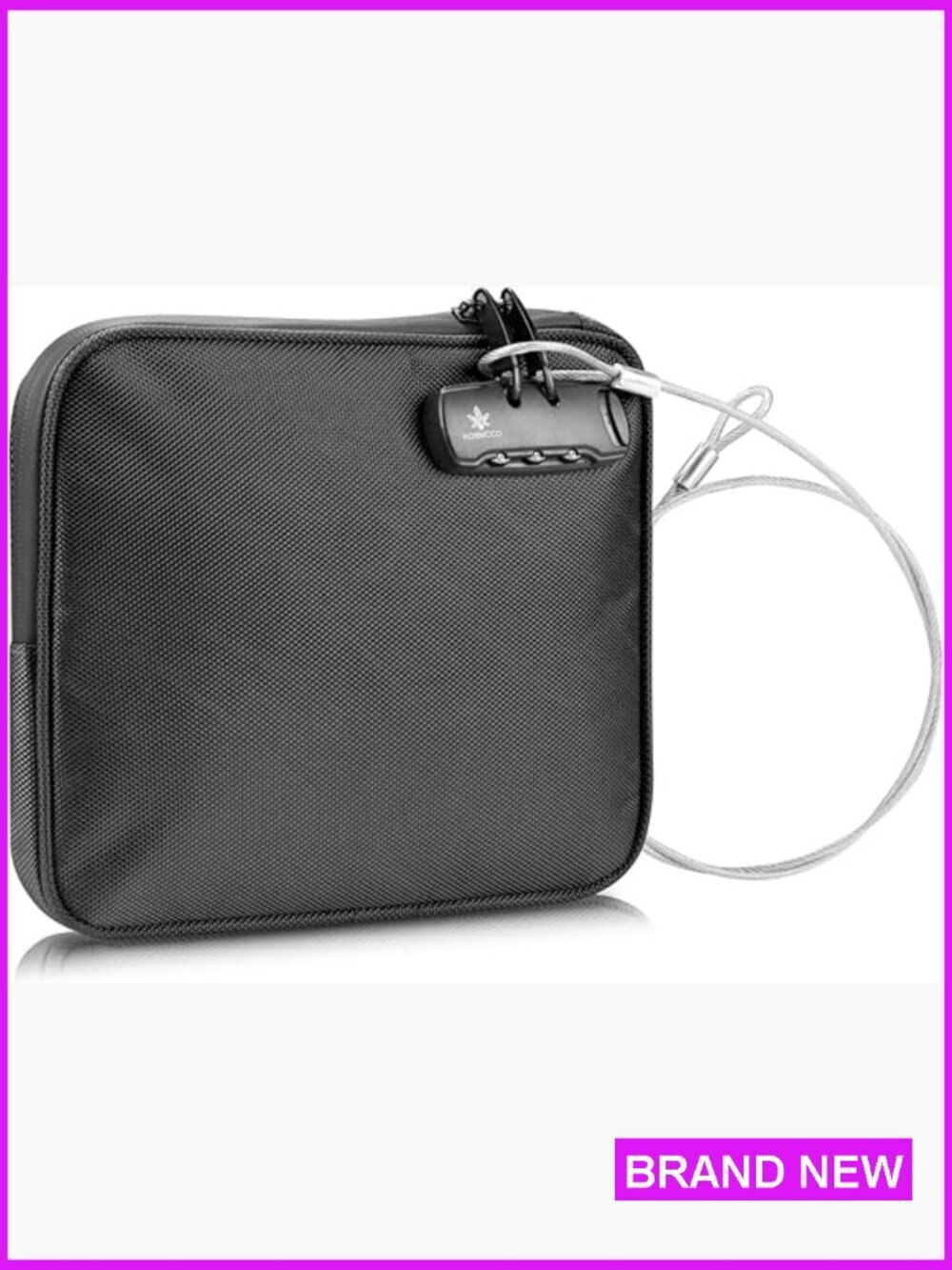 Locking Travel Pouch Portable Safe Secure Carry All for Phone Wallet Keys